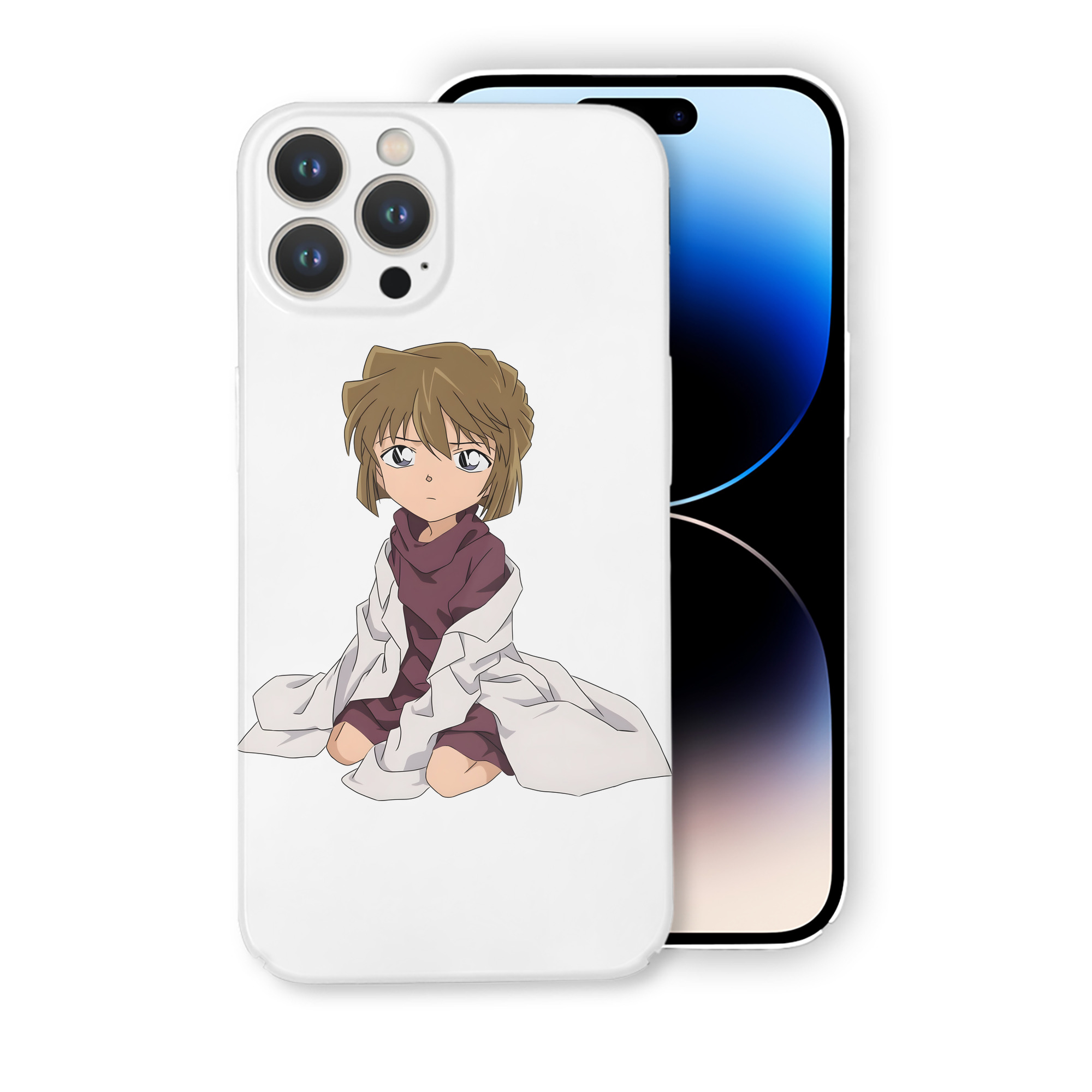 （画像用） 名探偵コナン 灰原 哀 はいばら あい Detective Conan Anita Hailey、Vi Graythorn Haibara Ai 【iPhone 14シリーズ対応】ハードケース